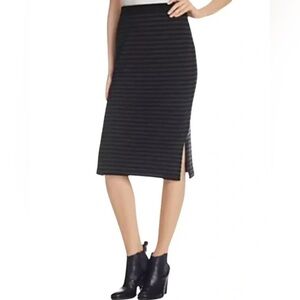 EILEEN FISHER Merino Wool Midi Pencil Skirt